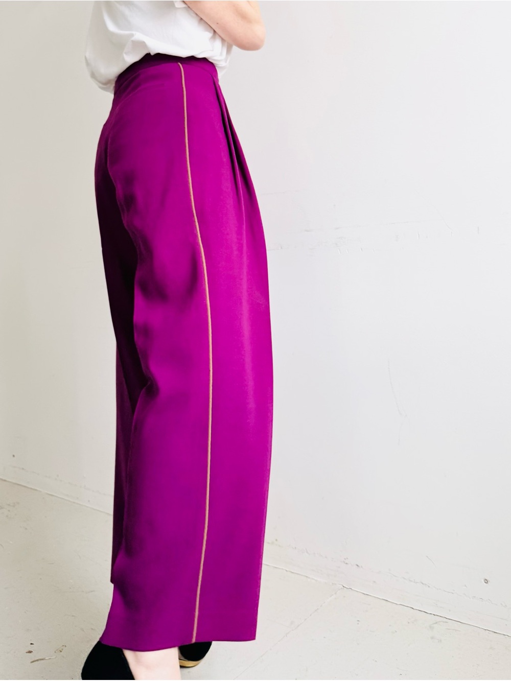 The Row Pant wool crepe silk lined 🔥 6T